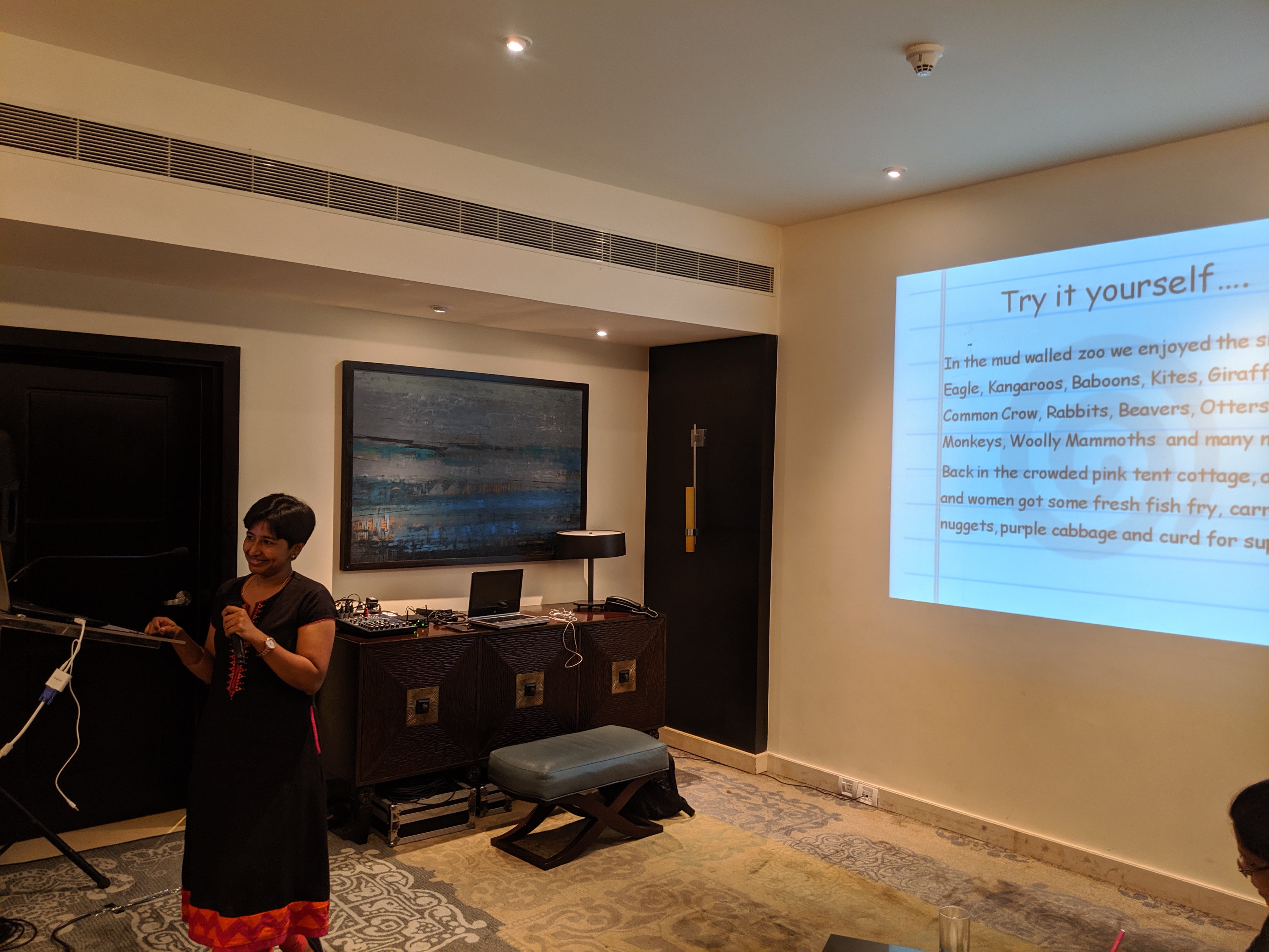Speaker Meeting- Mrs Divya Krishnamurthy